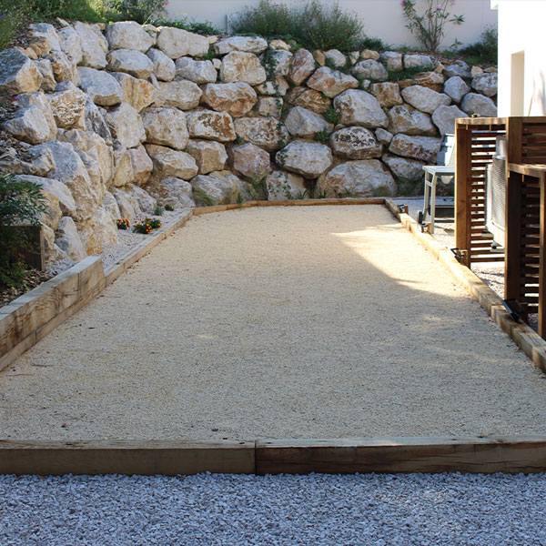 Terrain de pétanque