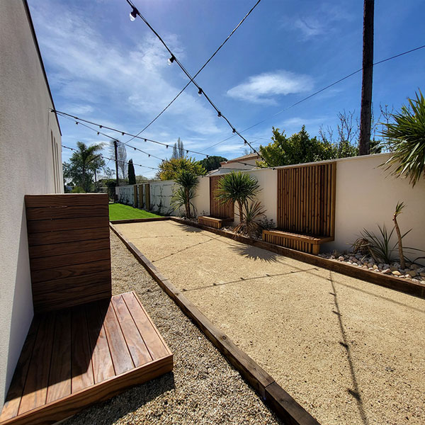 Terrain de pétanque