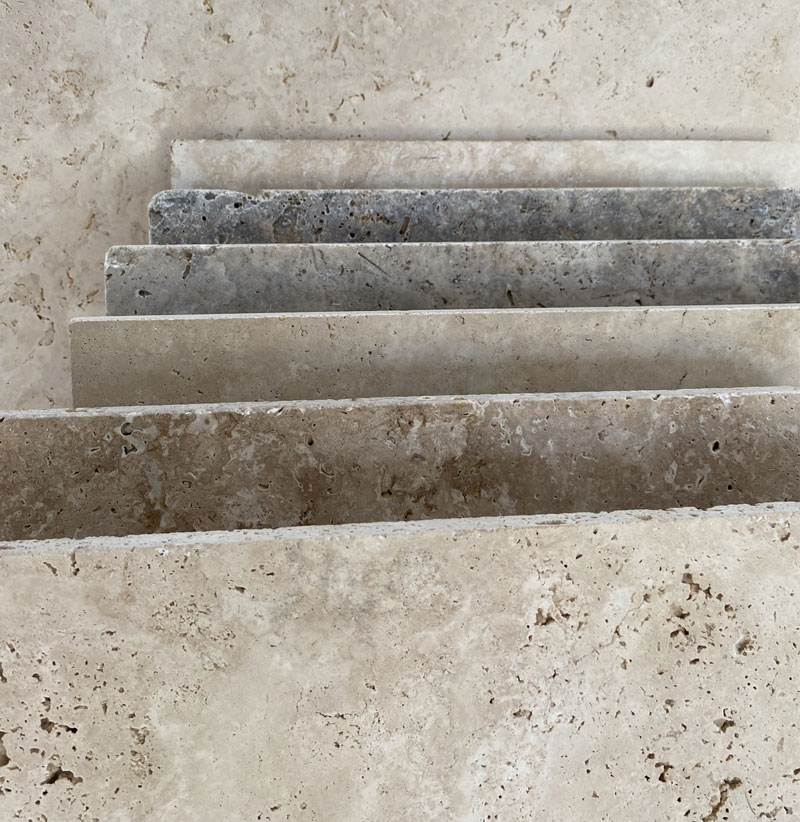 Terrasse en Travertin