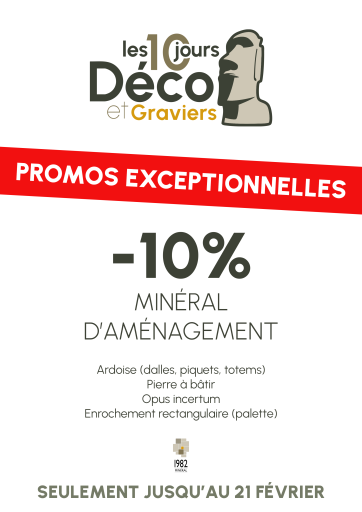 Décorations et Graviers