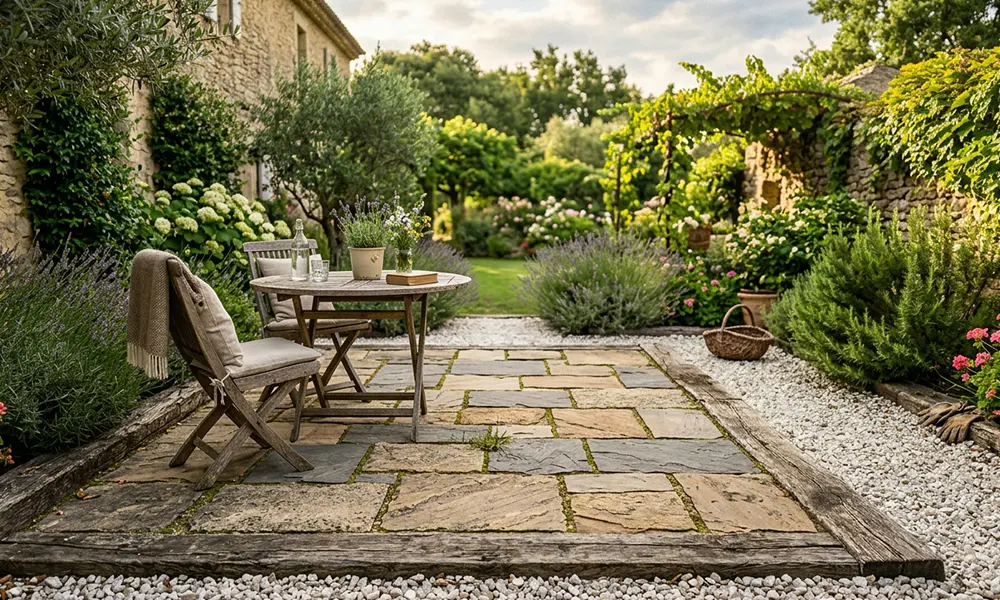 idée jardin sec
