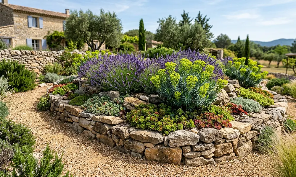 idée jardin sec