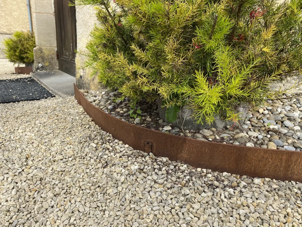 Bordure en Corten