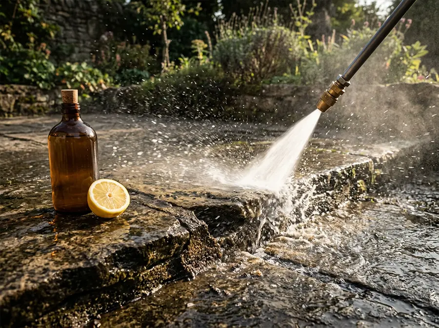 Entretenir sa pierre naturelle l'été